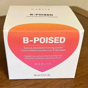 Maelys B-POISED Neck & Décolleté Firming Cream, New In Box, 1.7 oz